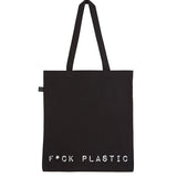'F*ck Plastic' tote bag