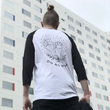 do no harm raglan shirt