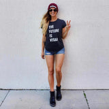 'The future is vegan' tee Women's
