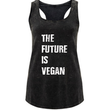 'The Future Is Vegan' vest - Women's