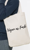 Vegan as f*ck tote bag