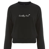 'Cruelty free' cropped sweater