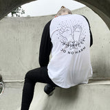 'Do No Harm' raglan shirt- unisex